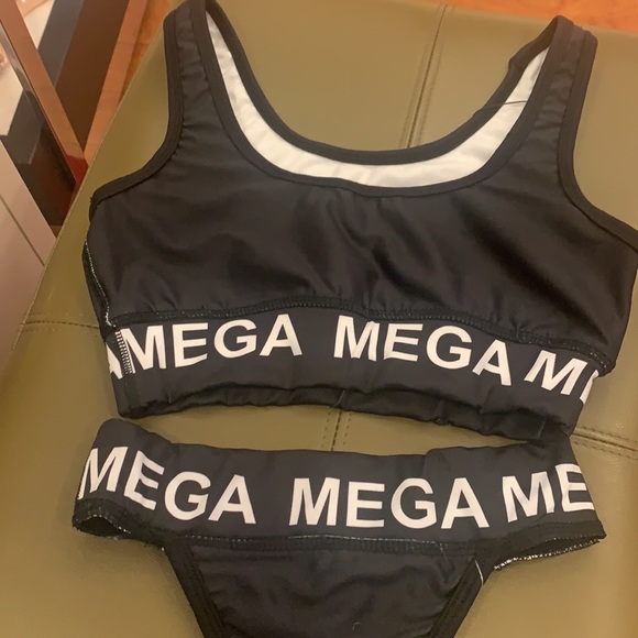 MEGA FASHION CLUB 2PC SWIM SUIT - Picture 2 of 7